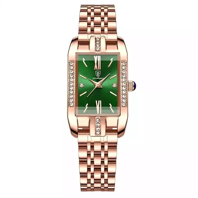 Poedagar Wrist Watch ~ Green Face