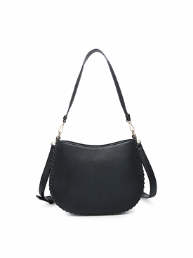 Raquel Whipstitch Trim Saddle Bag