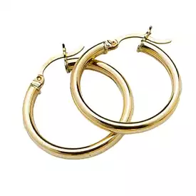 Small Gold Hoop Earrings