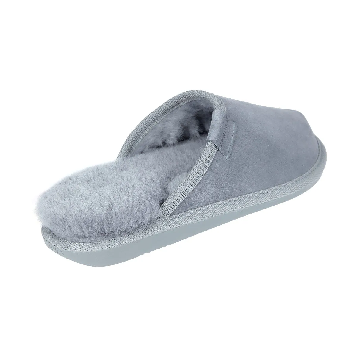 SOAY Men's sky blue sheep slippers