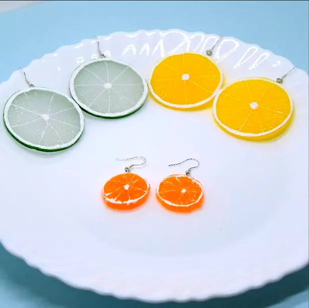 SUMMER LEMON S925 SILVER EARRINGS BY14001