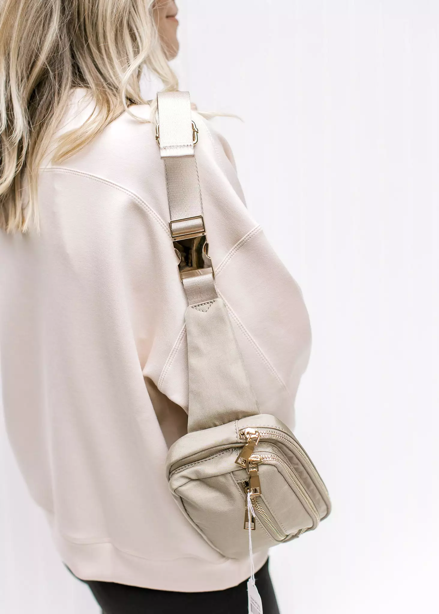 Taupe Belt Bag