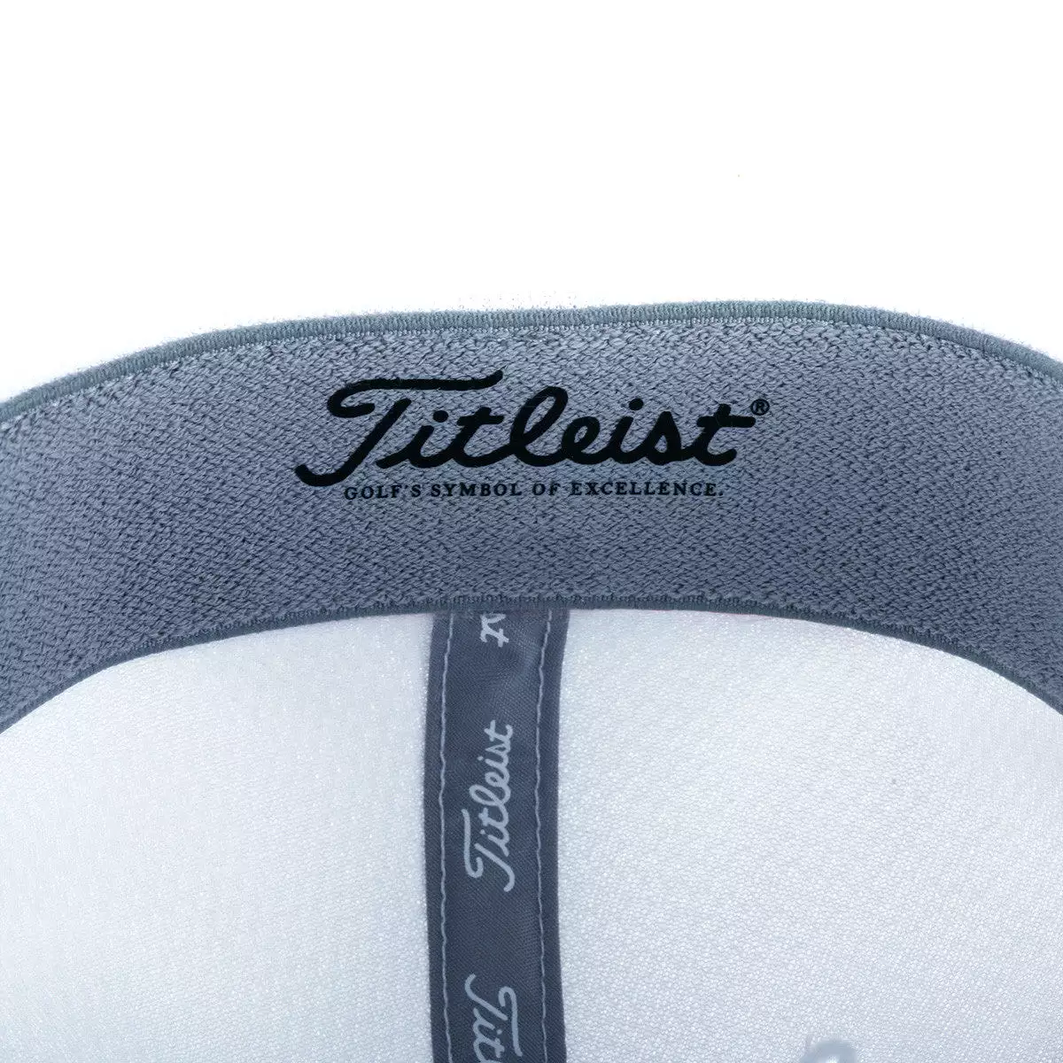 Titleist Golf Tour Elite Fitted Hat - White/Charcoal