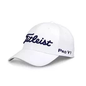 Titleist Golf Tour Elite Fitted Hat - White/Navy