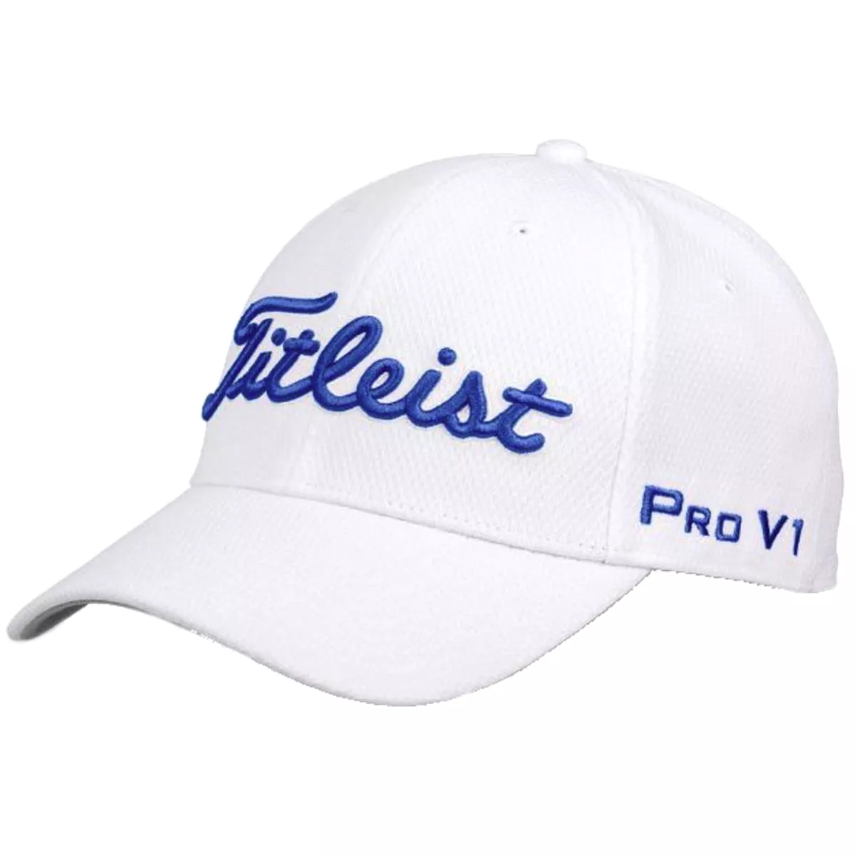 Titleist Golf Tour Elite Fitted Hat - White/Royal