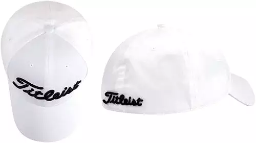 Titleist Performance Twill Golf Hat - White/Black