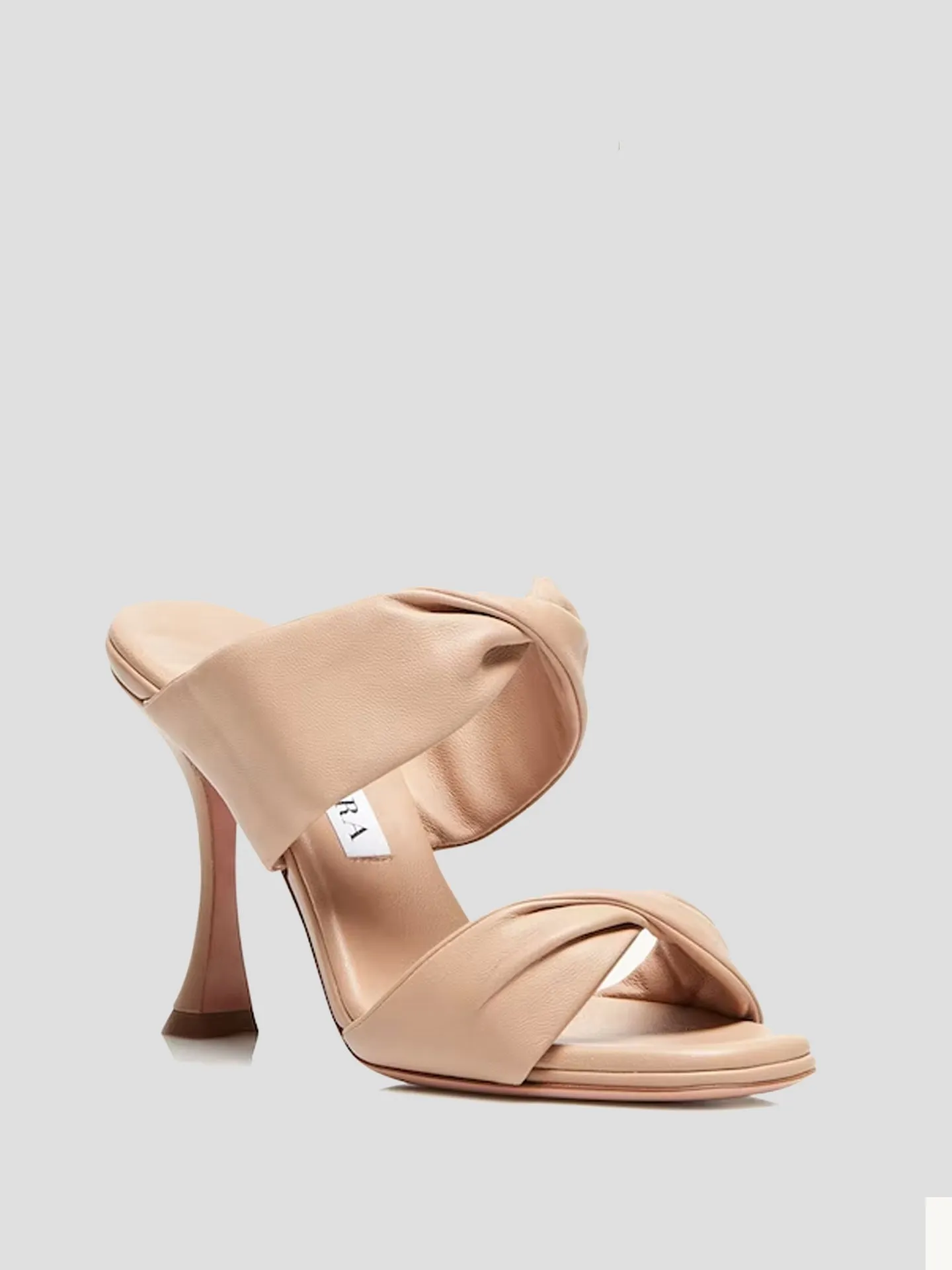 Twist 75 Nude Nappa Leather Heel