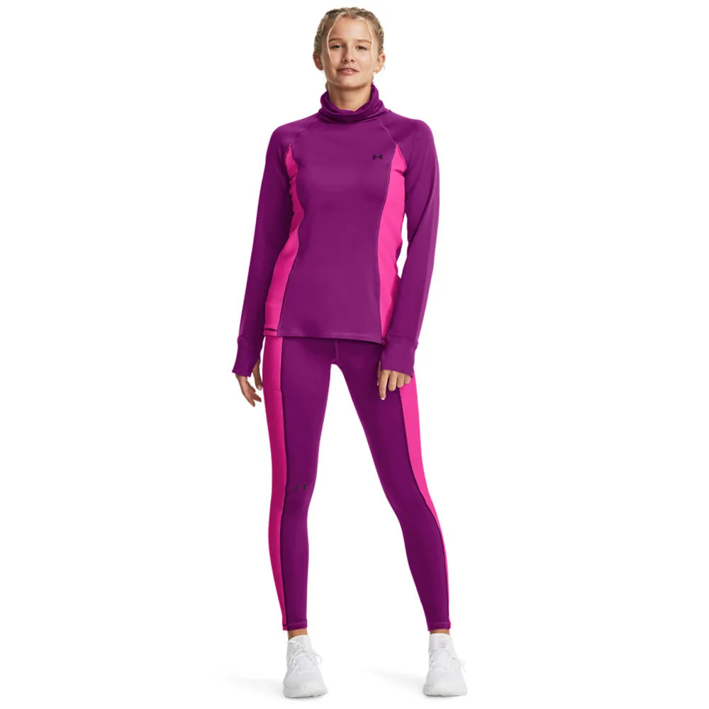 Under Armour Train ColdWeather Funnel Neck Womens Base Layer Top 2024