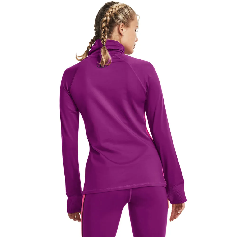 Under Armour Train ColdWeather Funnel Neck Womens Base Layer Top 2024