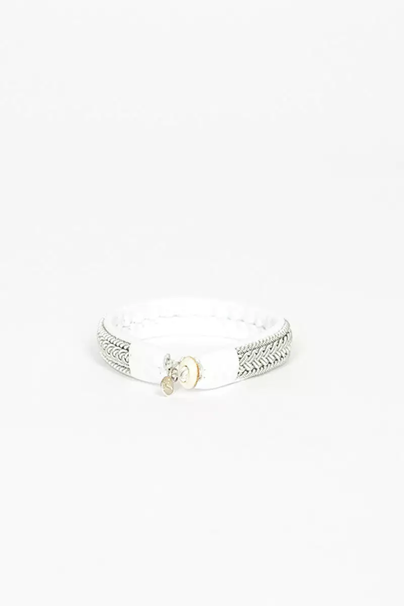 White Hide B Bracelet