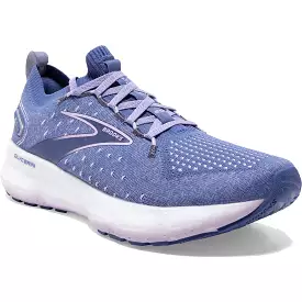 Women's Brooks Glycerin StealthFit 20, Blue/Pastel Lilac/White, 11.5 B Medium