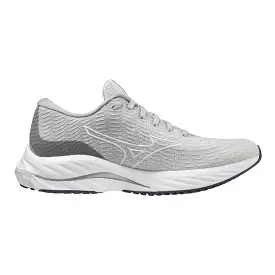 Women's Mizuno Wave Rider 26 SSW, Oyster Mushroom-White, 9.5 B